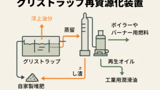グリストラップ再資源化装置